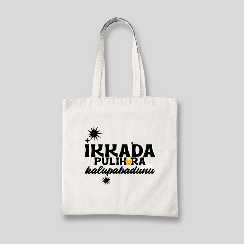 Ikkada Pulihora Kalupabadunu Tote Bag